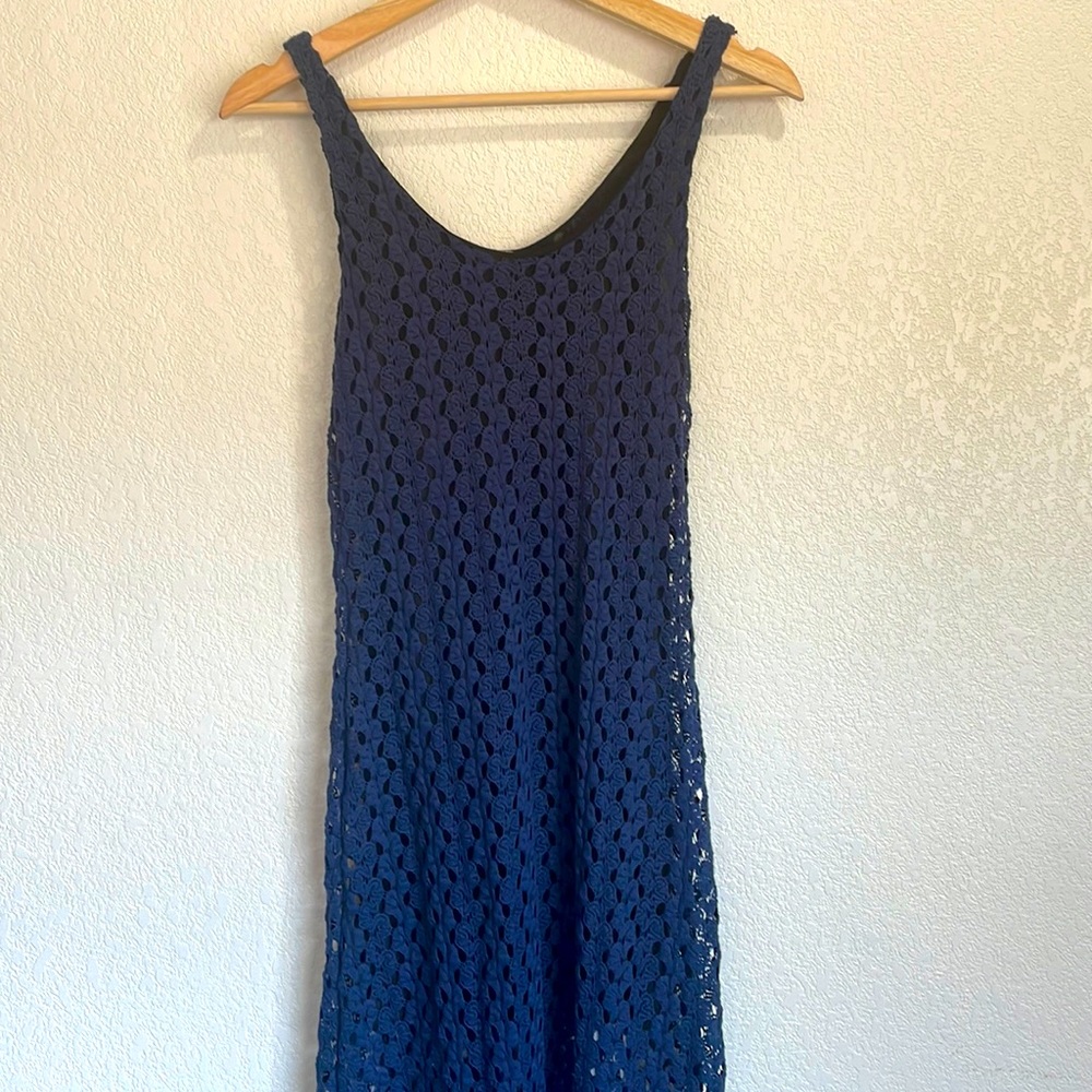 Audrey 3+1 Navy Blue Maxi Dress